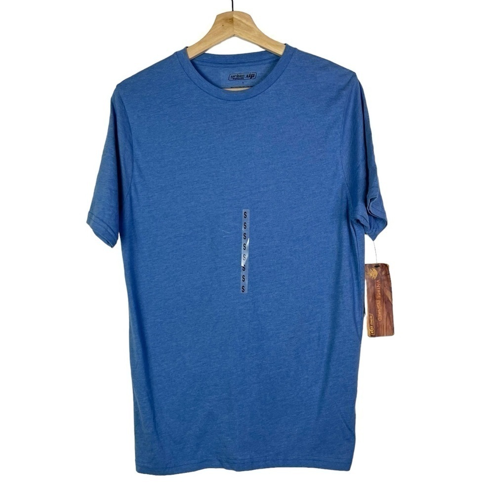 Urban Pipeline‎ Blue Crewneck Short Sleeve T-Shirt S